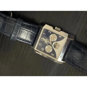 ⭐️‍RARE automatic Moon phase‎ Louis Bolle E445M=2871S-111 Watch